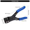 Professional Nylon Strap Tensioning Tool With Built In Cutter Ziptie Cutter And Tightener For Plastic Fasteners