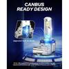 AUTOONE H8 H9 H11 Light Bulbs, Direct H11 Replacement 99% Compatible, Fanless Mini Size, Pack Of 2