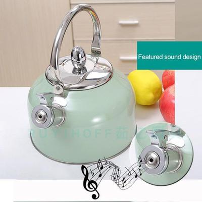 Whistling Kettle Stainless Steel Teapot for All Stovetops