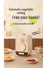 OSTMARS Electric Vegetable Cutter: Multifunctional Kitchen Slicing and Shredding Machine