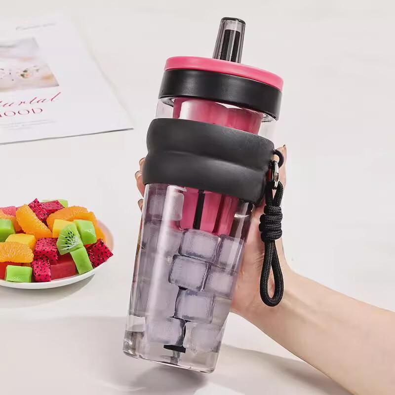 

Lainuo Portable Sport Straw Water Bottle