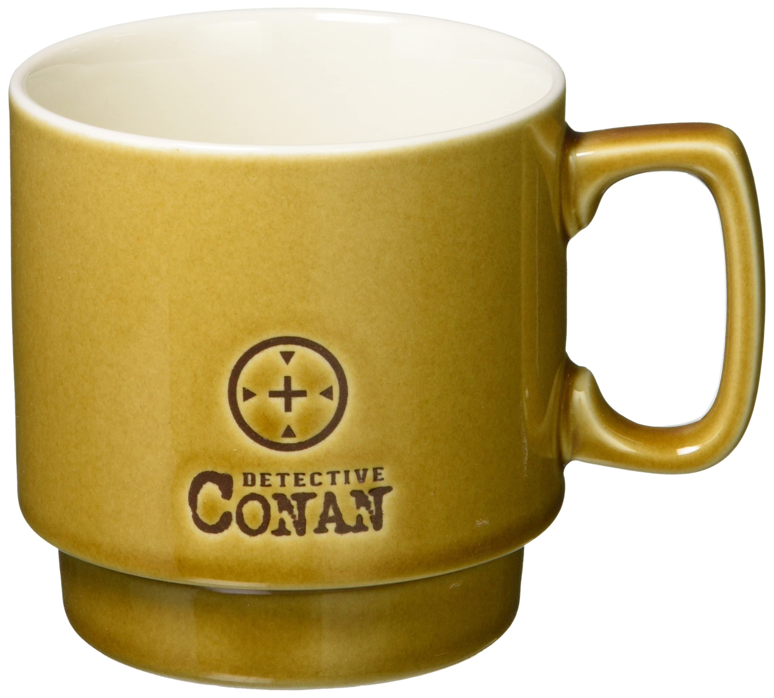 

Kinsei Pottery Detective Conan Stackable Scope 034150 Mug, Pattern, Brown,