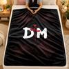 Flannel BlanketDepeche Mode Warm Soft Throw Blanket for Indoor Sofa Bed Living Room Use