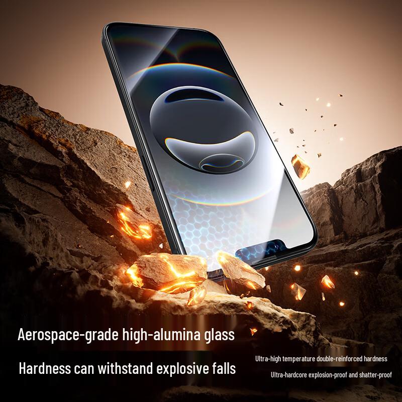 SmartDevil Tempered Glass Screen Protector for iPhone 14/13/13 Pro/16e