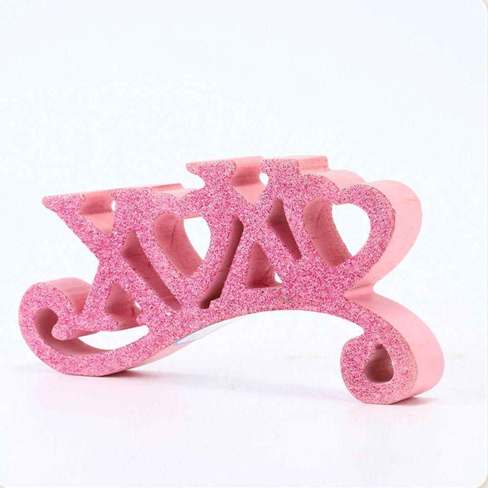 Wooden English Letter Decoration Romantic Valentines Day Gifts  Wedding Party Decor