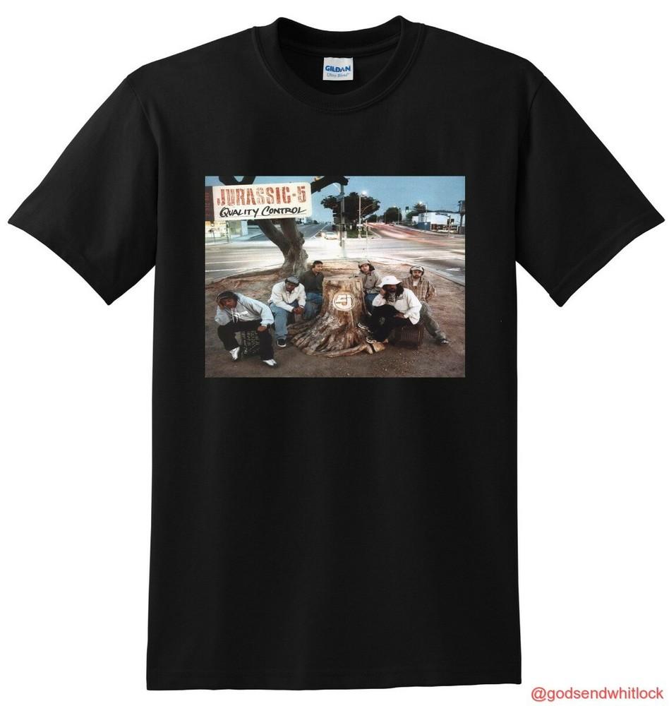*NEW* JURASSIC 5 T SHIRT quality control vinyl cd cover S5XL Unisex T-Shirt M