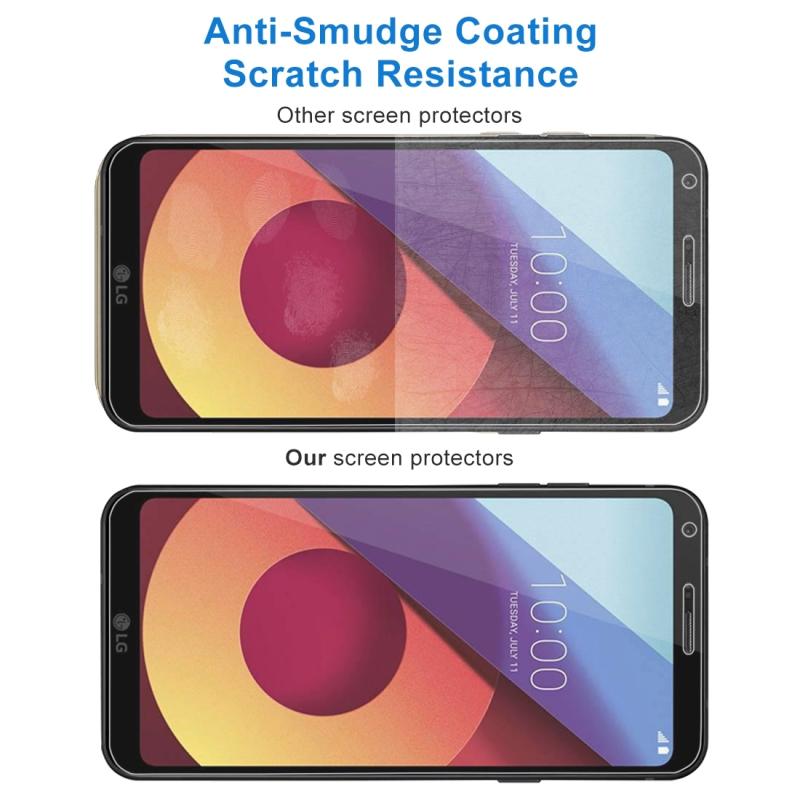 Film Protection Verre Trempé Pour LG Q6 - Neuf Sous Blister, Transparent Et Facile à Poser