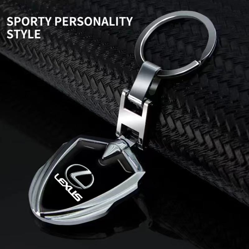 Car Key Chains Keyring Pendant Metal Keychain Holder Auto Accessories For Lexus GX460 CT200H ES Fsport GS GX IS LS LX NX RX UX