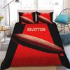 Led Z-Zeppelins Band Bettbezug-Set Home Style Bettwäsche Weiche Waschbaumwolle Bett 3-teiliges Set Studentenzimmer Geschenk