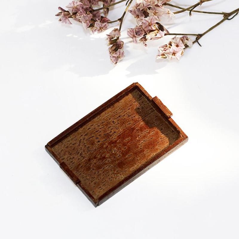 

1/12 Кукольный домик Миниатюрная тарелка для еды Ретро поднос Кукольный домик Кухонное украшение коричневый