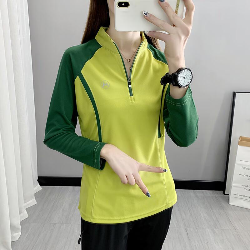 JOHLIN DREAM Women's Quick-Dry Long-Sleeve Hiking T-Shirt