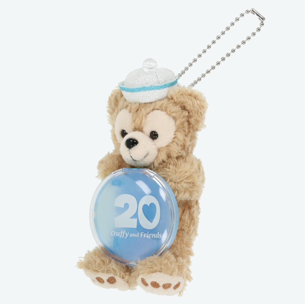 DisneySea Duffy Friends Keychain Duffy Friends 20th Anniversary Colorful Bubble Design Popular Disney Merchandise [Tokyo Exclusive] & - "Duffy &