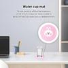 Auto Cup Holder Coaster Anti-Slip Car Interior Insulation Pad Cartoon Animal Aesthetic Water Cup Insulation Pad For  Drinks