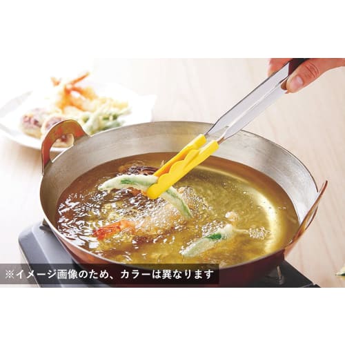 Tanabe Metal N Color Tongs Slim Large Red 1528