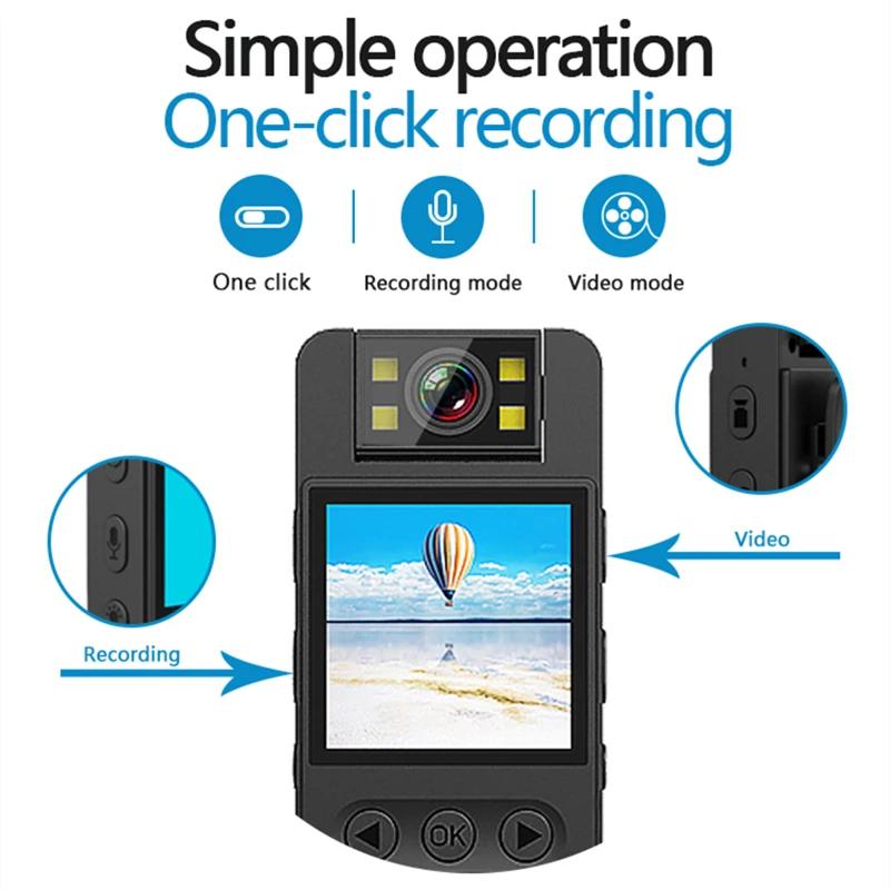 VD01 Mini Digital Camera 1080P HD Screen Portable Magnetic Night Vision Small Camcorder Bodycamera Outdoor Sports Camara