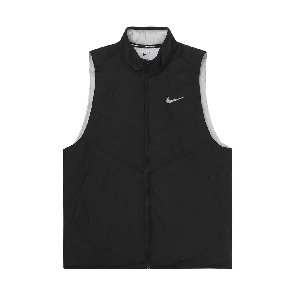 Nike Gilet da Running Therma-Fit: Calore, Resistenza all'acqua, Traspirabilità Top da uomo Nero DD5648-010
