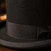 Wool Material Magician Hat Classic Design Wool Top Hat Gentleman Style Cylinder Hat  Party Wear