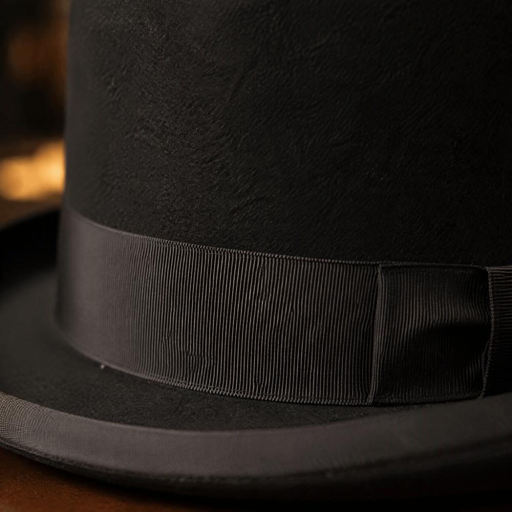 Wool Material Magician Hat Classic Design Wool Top Hat Gentleman Style Cylinder Hat Party Wear