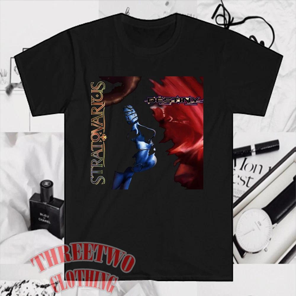 Stratovarius Destiny Men s Black Size S to 5XL 4XL
