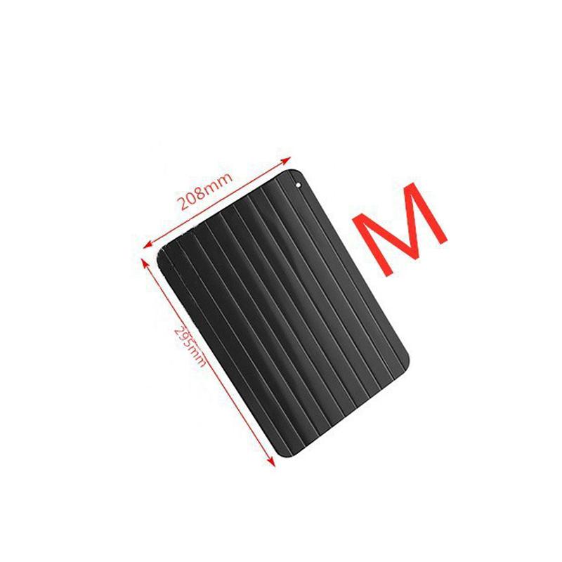 Quick Defrosting Tray for Frozen Meat Natural Heating Defroster Tray Rapid and Safer Chopping Boards for Frozen Meat Fish