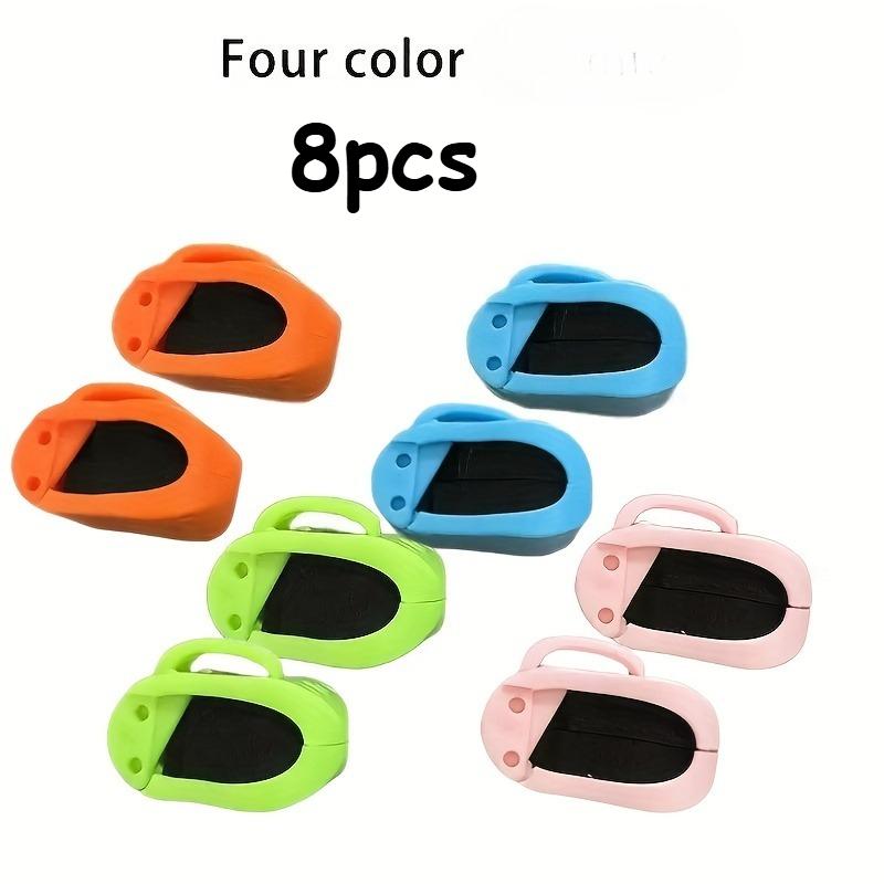 

8pcs Multi-Functional Rod Clips - Safe Carrier and Tangle Free Organizer for Fishing Poles with Pressure Resistance Protection