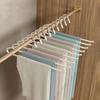 1/5/10pcs Goose Shaped Pants Rack, Anti Slip And Traceless Storage Rack, Drying Rack, Home Pants Clip, Wardrobe Pants Hanger