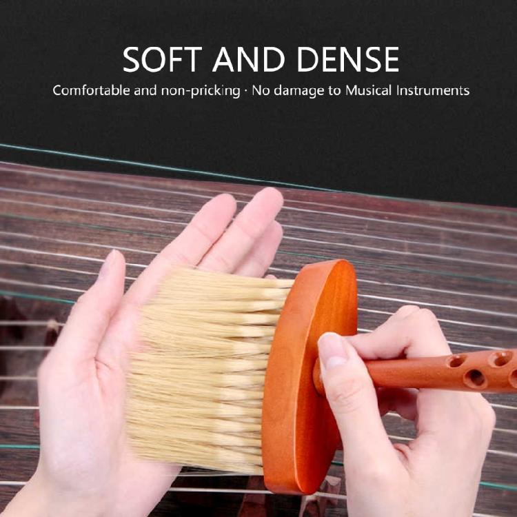 Guzheng Cleaning Brush Soft Bristles Ukulele Violin Brush Small Guitar Cleaner Musical Instrumen Cleaning Tool