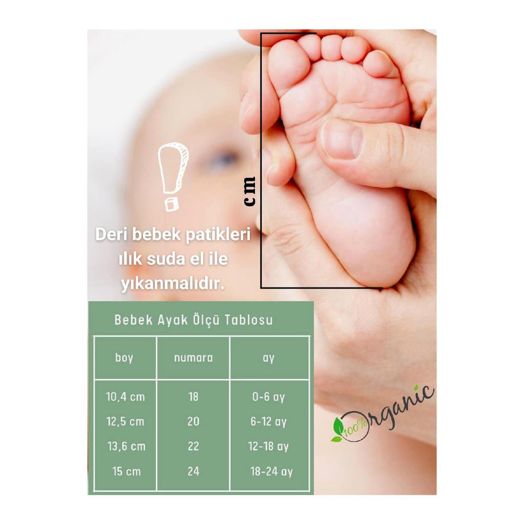 Babyschuhe aus Bio-Leder der neuen Saison