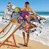 Dragon Ball Print Beach Towel, Large Soft Quick Dry Towel for Beach Camping Swimming