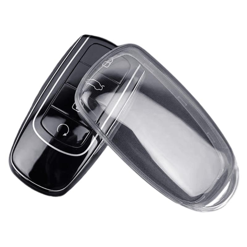 Soft Flexible TPU Key Case Featurings Comfortable Grip and Fingerprint Resistance for Chery Car Key Fob