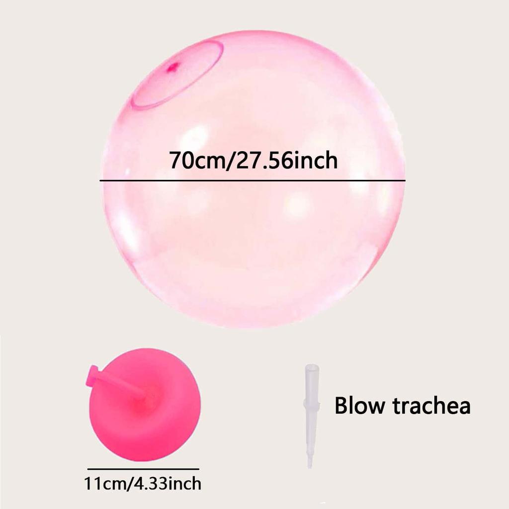 1PC- Bubble Ball For Summer Vocation On Beach Kids Children Outdoor Soft Air Water Filled Bubble Ball Blow Up Balloon Toy Fun Pa