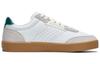 Men's Sneakers Kappa Back to Back Slip Resistant Abrasion Resistant Low top Skateboard Shoes Unisex White