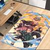 Demon Slayer Printed Carpet, for Office Chair Living Room Bedroom Kitchen Room Decor Gifts.