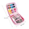 Kit da cucito portatile: Set da 226 pezzi di aghi e filo con scatola portaoggetti