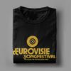 Eurovision Song Contest 1980 T Shirts Men Cotton Vintage T-Shirt O Neck  Tee Shirt Short Sleeve Clothes Summer
