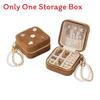 Elegant Jewelry Box With Velvet Material For Travel And Gift Giving