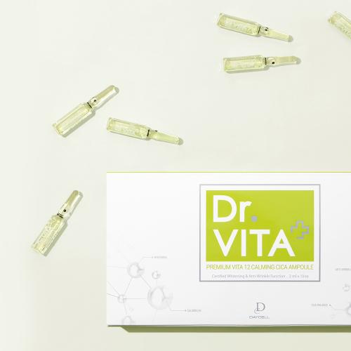 Dr.Vita Premium Vita 12 Calming Cica Ampoule (B) 2ml x 10ea