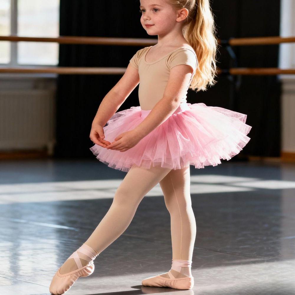 Thin Kids Pantyhose Ballet Solid Color Ballet Stocking Durable Children Pantyhose  Spring
