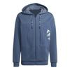 adidas Jackets Men's Blue Hooded Thickened Other HL9379