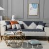 Faux Leather Sofa Cushion Four Seasons Universal Non-Slip Leather Sofa Cover Simple Modern Waterproof Cushion Full Covered Cloth