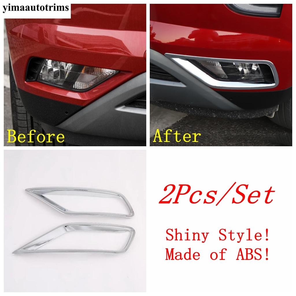 ABS Chrome Accessories For Hyundai Creta - Rearview Mirror Cap Front Rear Bumper Fog Lights Lamp Door Handle Cover Trim