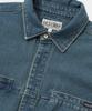 COLUMBIA UNIVERSITY Columbia Trajan Label Hidden Pocket Denim S/S Shirts Midnight Denim