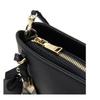 Daks Black Checkered Shoulder Bag Dcba1f123bk