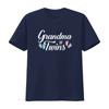 Grandma of twins T Shirt vintage Washed Comfortable Slightly designer clothes homme streetwear graphic Stretched Breathable
