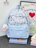 Schoolbag high value fashion color matching backpack women commuter leisure large capacity schoolbag light childlike cartoon versatile backpack