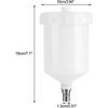 600ML Plastic Painting Cup Pot for Sprayer Cup Connection Jet Spray