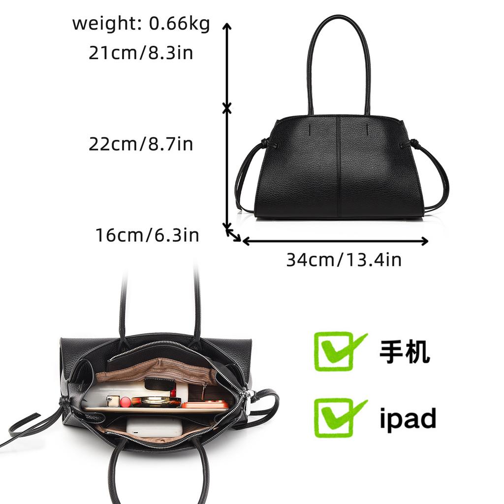 Tote Bag Stylish And Simple Shoulder Bag Large Capacity Commuter Women'S Handbag Large Bag