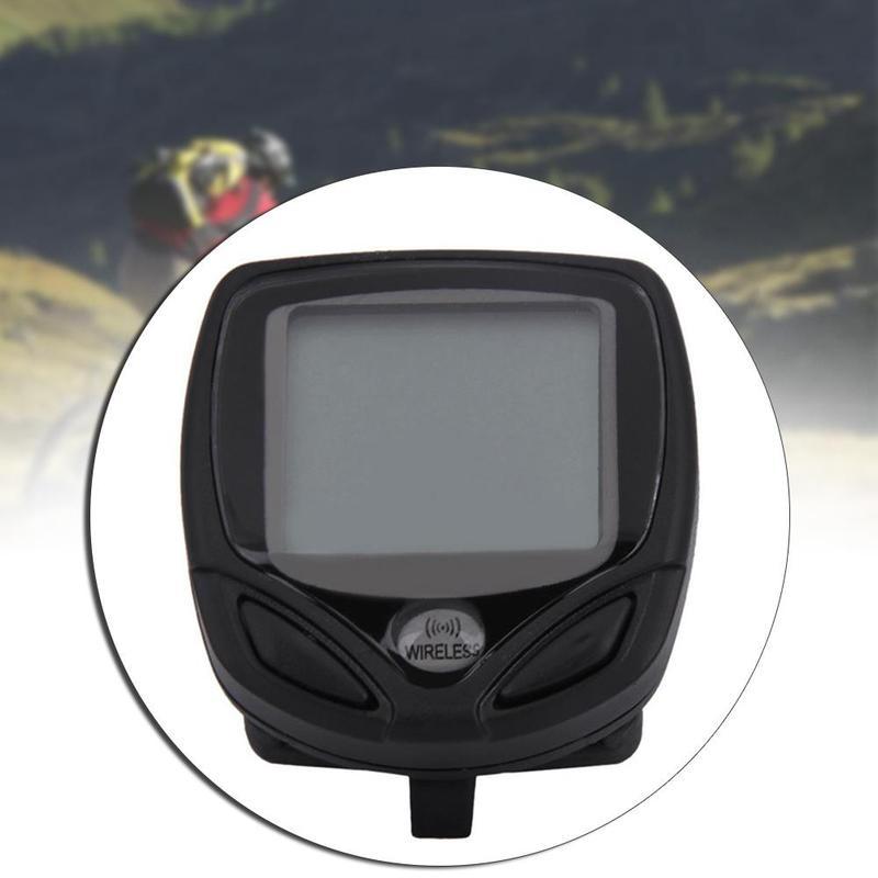 Fahrrad Fahrrad Kabellos LCD Fahrradcomputer Kilometerzähler Tacho Wasserdicht