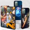 Anime Zenless Zone Zero Case for Samsung Galaxy Note 20 Ultra 10 Plus 9 8 TPU Phone Cover Note 10 Lite Black Soft Shell Funda