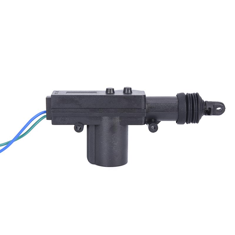 

2-проводной электродвигатель двери, 12 В, ведомый привод, электромагнитный двигатель системы центрального замка чёрный